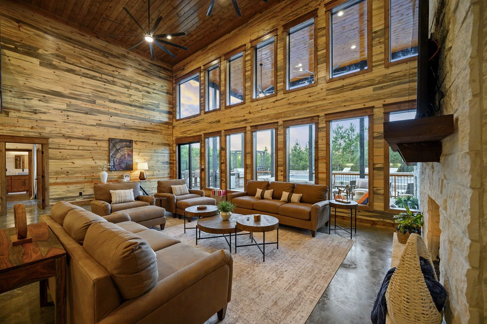 The main living room